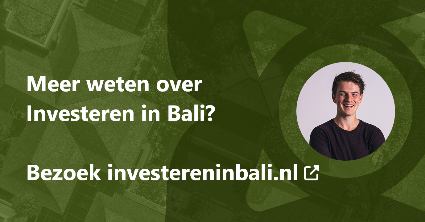 Investeren in vastgoed op Bali